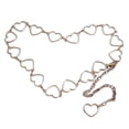 thumbnail image 2 of NUZYZ Fashion Heart Shape Pants Belt Adjustable Extended Chain Long Tassel Dress Belt Waist Chain Clothing Accessories, 2 of 7