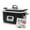 Black, variant on GreenPan 6-Quart, 14-in-1 Slow Cooker, Family Size, Ceramic Nonstick, Dishwasher Safe Parts, Black