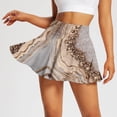 thumbnail image 5 of HAPIMO Discount Women's Summer Pleated Tennis Skirts Athletic Stretchy Short Yoga Fake Two Piece Trouser Skirt Shorts Yellow, 5 of 7