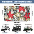 thumbnail image 3 of Stylish Golf Cart Seat Cover 51" x 31", Microfiber Towel Blanket for EZGO, Yamaha, Club Car, Enhances Cart Interior, 3 of 7