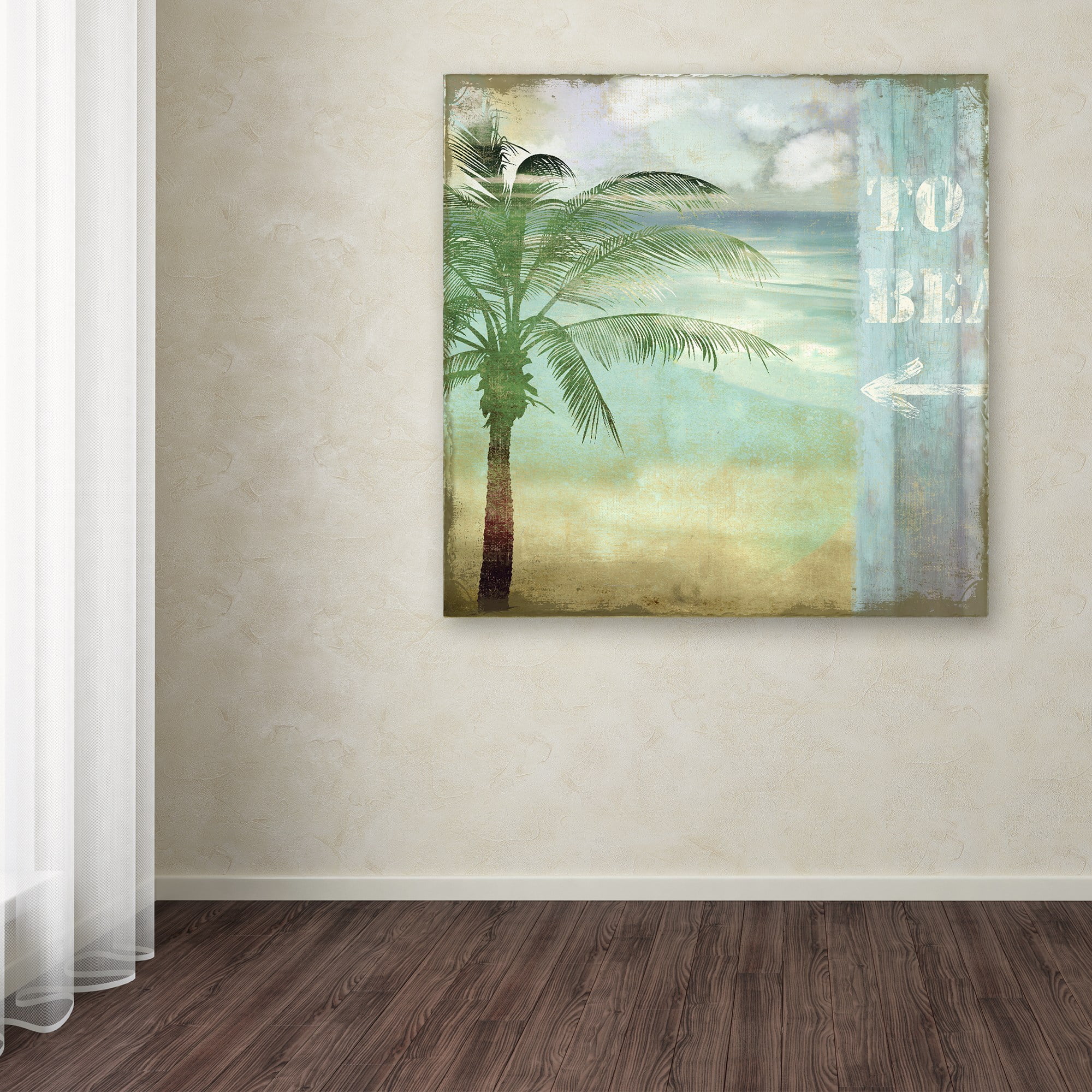 "By the Sea III" Canvas Art by Color Bakery