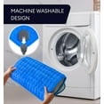 thumbnail image 6 of Geniani XL Double-Sided Electric Heating Pad for Back Pain & Cramps Relief – Heat Pad with 6 Heat Settings, Auto Shut Off, Ultra-Soft Machine Washable Fabric for Everyday Comfort (12"×24", Blue), 6 of 9