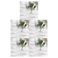 thumbnail image 3 of maskred 1/2/3/5 Plastic Simulation Flower Handmade Artificial Flower Handicraft Decorative Accessory No.01 5PCS, 3 of 6