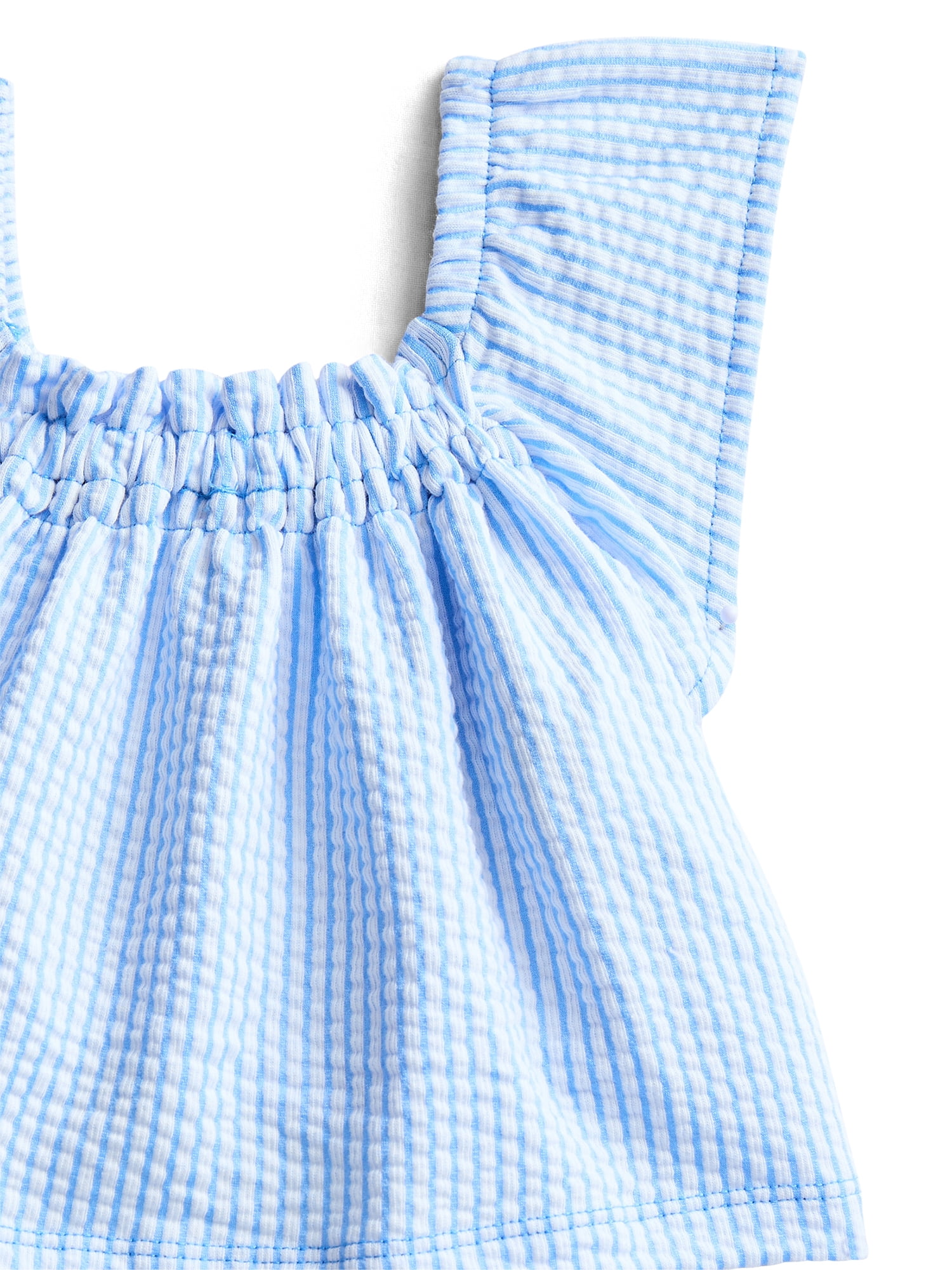 Wonder Nation Baby Girls Flutter Tank Top, Sizes 0-24 Months