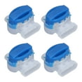 thumbnail image 4 of 314 Connector, Anti Rust 22-14 AWG Enough Quantity ABS Material 10Pcs Telephone Wire Connector Terminal  For Industry For Home, 4 of 8