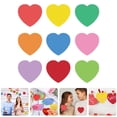 thumbnail image 4 of Heart Shaped Paper Assorted Color Classroom Decor Teacher Supplies 108Pcs, 4 of 8