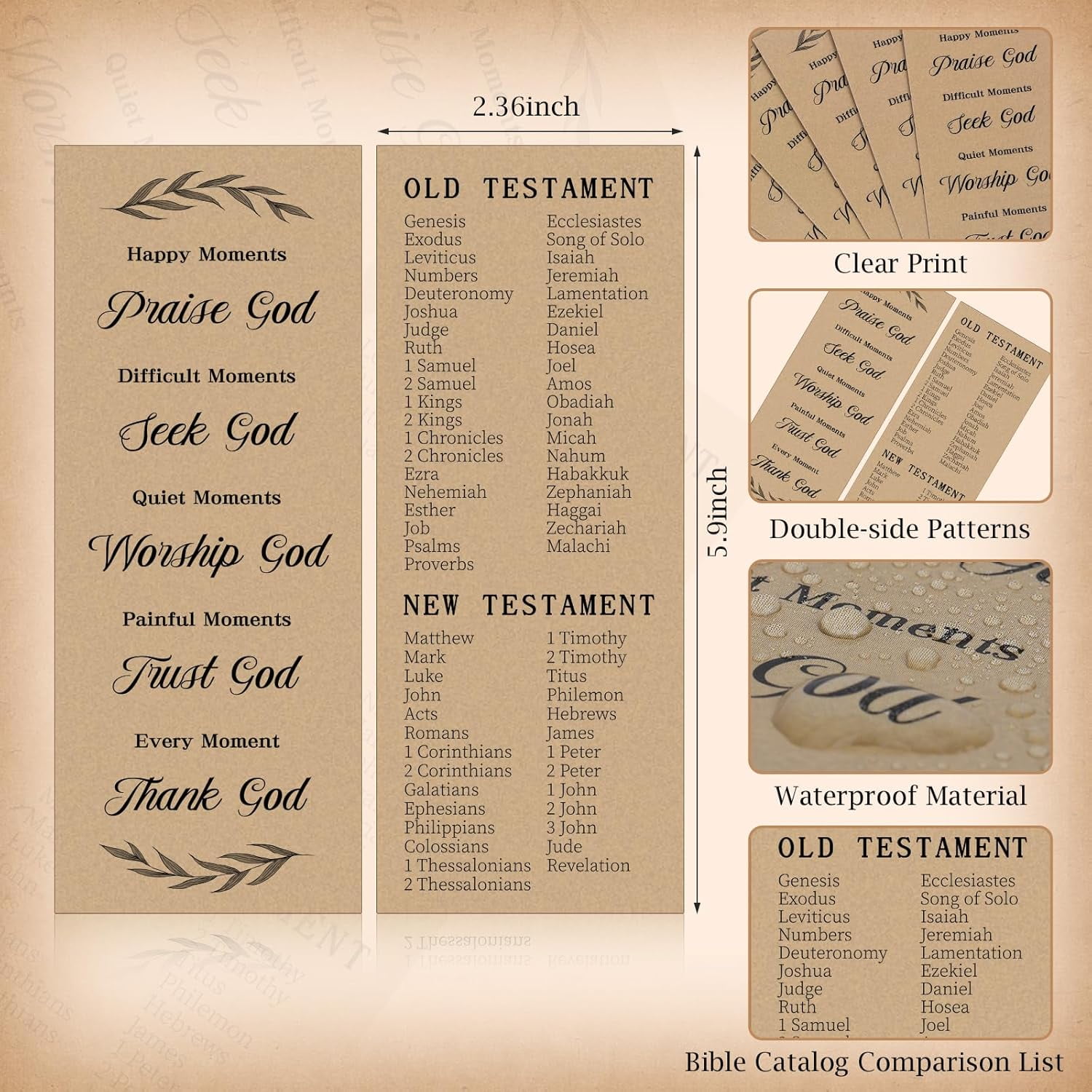150 Pcs/50 Set Christian Gifts Bulk,Spiral Notebook with Bible Ballpoint Pen and Christian Bookmark,Prayer Journal Christmas Gifts for Staffs Coworkers Teachers Church Members & Pastor