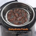thumbnail image 3 of ZHAOCHENG Rejilla de deshidratación Soporte de acero inoxidable Accesorios compatibles con freidora de aire Instant Pot Tapa crujiente, 3 of 5