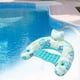 thumbnail image 5 of Balsas de piscina de PVC Asiento flotante de agua de piscina inflable plegable para fiesta en la piscina de playa, 5 of 9