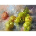 thumbnail image 2 of Singatullin, Marsel 24x19 Black Ornate Wood Framed with Double Matting Museum Art Print Titled - Still Life with a Red Pear, 2 of 4