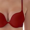 thumbnail image 4 of Brasier Vassarette para Dama, con Push In Liso Rojo Talla 34B, 4 of 5