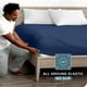 thumbnail image 3 of Sábana Ajustable de Lujo Bare Home Colección 1800 Tamaño Queen Azul Oscuro, 3 of 7