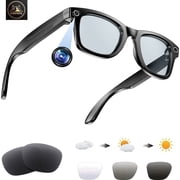 【 Smart AI Translation Camera Glasses 】 8-Megapixel High-Definition Camera, Wireless Call and Music Playback, WIFI Transmission, High-Definition Recording, Photo Recognition