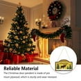 thumbnail image 3 of Cartel colgante de puerta de Navidad Kearding decoración de Navidad 25x18,7x0,4 cm, 3 of 6