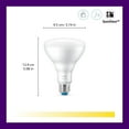 thumbnail image 4 of WiZ 65W BR30 Soft White LED Smart Bulb - Pack of 1 - E26- Indoor - Connects to Your Existing Wi-Fi - Control with Voice or App + Activate with Motion - Matter Compatible, 4 of 4
