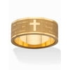 Serenity Prayer Inscription Ring in Gold Ion-Plated Stainless Steel