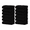 Black, variant on GOLD Textiles 100% Cotton Washcloth 12 Pack 13x13 inches Black Ultra Soft, Highly Absorbent