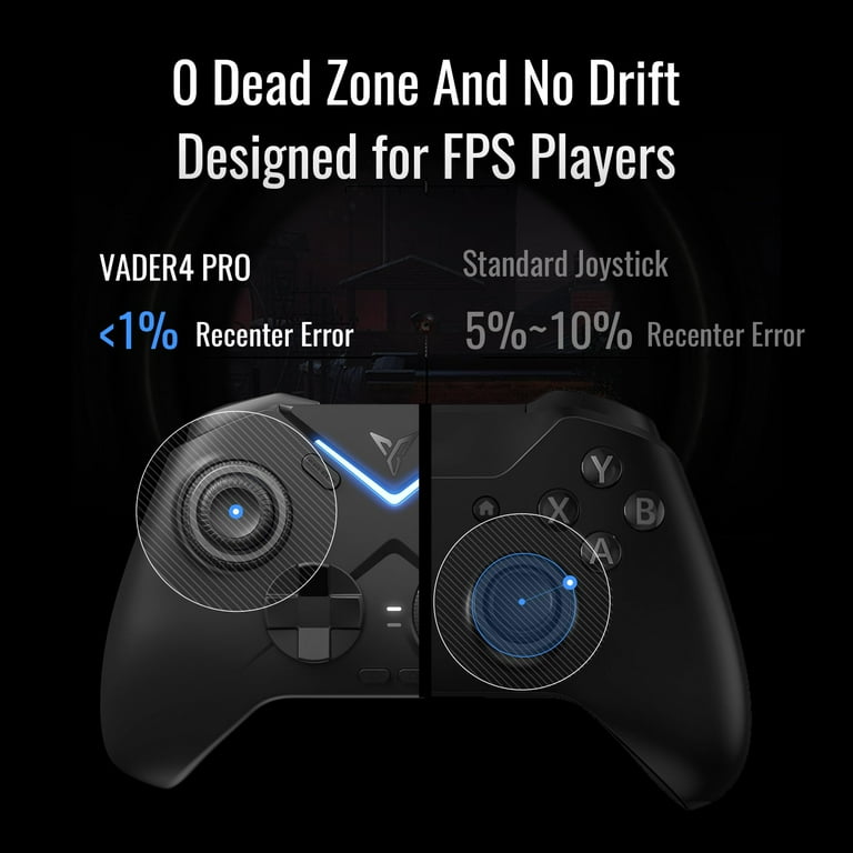 その他 FLYDIGI VADER4 PRO MINIXPC Vader 4 Pro Wireless Gaming Controller, Hall Rocker, RGB