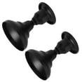 thumbnail image 1 of Candle Plate, 2Pcs Pillar Candle Holder  For Gifts Gold,Black, 1 of 8