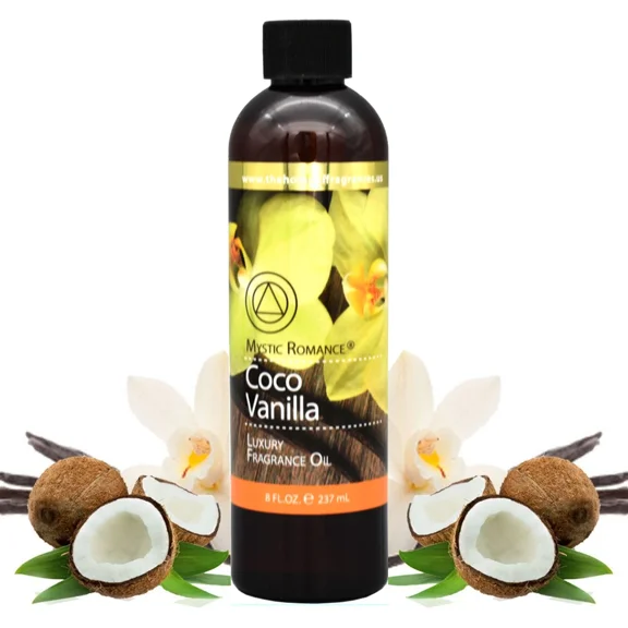 Coco Vanilla Fragrance Oil Burner Diffuser Premium Scent 237Ml Aromatherapy Air