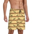 thumbnail image 2 of Disketp African tribal elephant for Men's Soft Sleep Pajama Shorts Lightweight Lounge Pant Sleep Pj with Elastic Waistband and Pockets-Large, 2 of 6