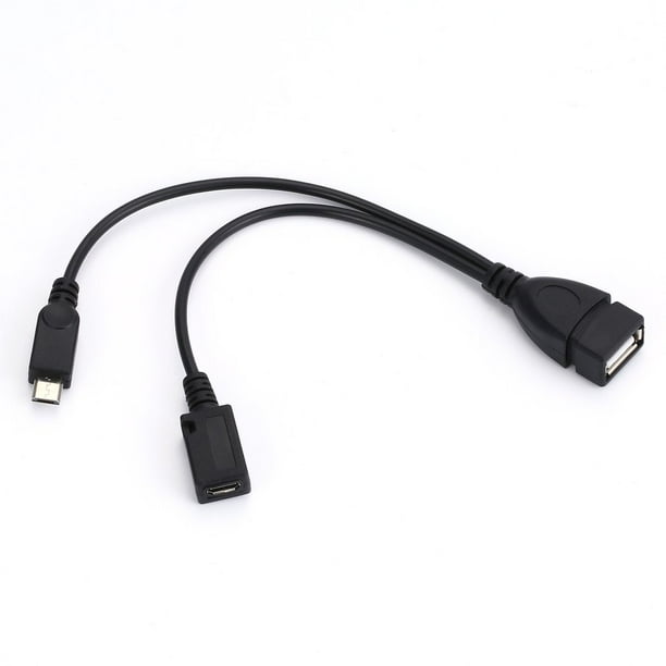 OUTAD 2 In 1 Otg Adapters Micro Usb Male Female To Usb Female Cable Otg