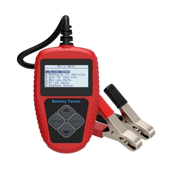 BA101 12V Car Battery Tester Analyzer Automotive Battery Load Tester 100-2000CCA Charging Circuit Load Diagnostic Tools