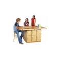 thumbnail image 2 of 4-Station Workbench w 12 Lockers (w 4 Vises), 2 of 3