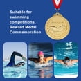 thumbnail image 2 of Medalla 6 5 Cm Premios Deportivos Natación Competición para Deportiva, 2 of 9