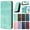 Mint, variant on for Wiko T20 Phone Case Wallet protective case leather Cover with magnetic closed cPinkit card slot shockproof protection phone case
