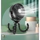 thumbnail image 3 of Ventilador portátil con pilas, ventilador pequeño para cochecito con trípode flexible con clip para bebé, ventilador de refrigeración portátil y recargable por USB para viajes, asiento de co, 3 of 5