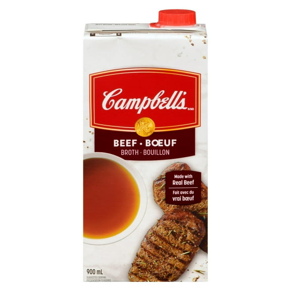 Campbell’s® Ready to Use Beef Broth, Shelf Stable, 900 mL