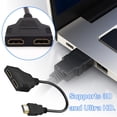 thumbnail image 6 of SharkTRUE 4K HDMI Splitter 1 in 2 Out - Ultra HD 3D Compatible for Dual Monitor & TV Setup with Gaming Console, 6 of 11