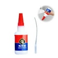thumbnail image 3 of Crazyview Super Glue Welding Adhesive,20g/50g MultiPurpose,Strong Repair for Ceramic Plastic Wood, 3 of 8