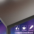 thumbnail image 4 of Bestier 95.2 inch L Shaped Gaming Desk with Power Outlet Reversible Corner Office Desk, 4 of 7