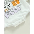 thumbnail image 7 of Baby Toddler Boys Girls Halloween Romper, 0 3 6 12 18 Months Long Sleeve Crew Neck Ghost Letters Print Fall Bodysuit Clothing, 7 of 7