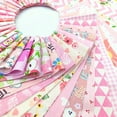 thumbnail image 5 of 80 Pcs Jelly Roll Fabric Strips for Quilting Sewing-2.6 Inch Precut Cotton Floral Fabric Strips Bundles, Perfect Quilting Fabric for Sewing,DIY Sewing Supplies Pink, 5 of 9