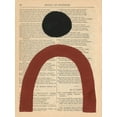 thumbnail image 2 of Stramel, Renee W. 15x18 Black Ornate Wood Framed with Double Matting Museum Art Print Titled - Modern Prose VI, 2 of 4