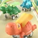 thumbnail image 1 of Xihbxyly Artículos Por Menos de 10 Dólares. Coche de Juguete de Dinosaurio para Niños, Coche de Juguete para Bebés, Coche Rompecabezas para Niños, Coche Sin Retroceso, Patinete Inercial, 1 of 3