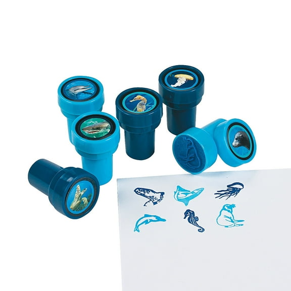 Ocean Life Stampers - 24 Pieces