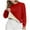 Red #009, variant on Women's Sherpa Lined Sweatshirts Warm Winter Fleece Crewneck Pullover Thermal Casual Soft Long Sleeve Thick Tops Wine XL