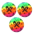 thumbnail image 1 of 3x Pelotas Suaves de Fútbol Cola de Plástico PVC para Niños, 1 of 8
