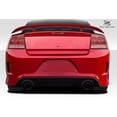 thumbnail image 2 of Duraflex 113292, Automotive Rear Bumper with Weather-Resistant fits Dodge Charger Black, 2 of 6