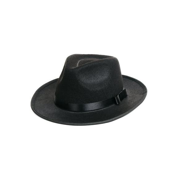 Black Gangster Hat