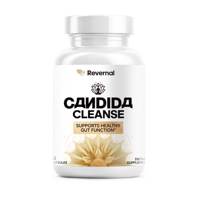 Candida Cleanse - Apoyo intestinal y de colon durante 60 segundos - Para hombres y mujeres - Hierbas naturales para desintoxicar - Anti-crecimiento excesivo de levadura