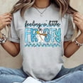 thumbnail image 3 of Feelin' a little frosty Unisex T-Shirt, Sizes S-5XL - Gategoo, 3 of 5