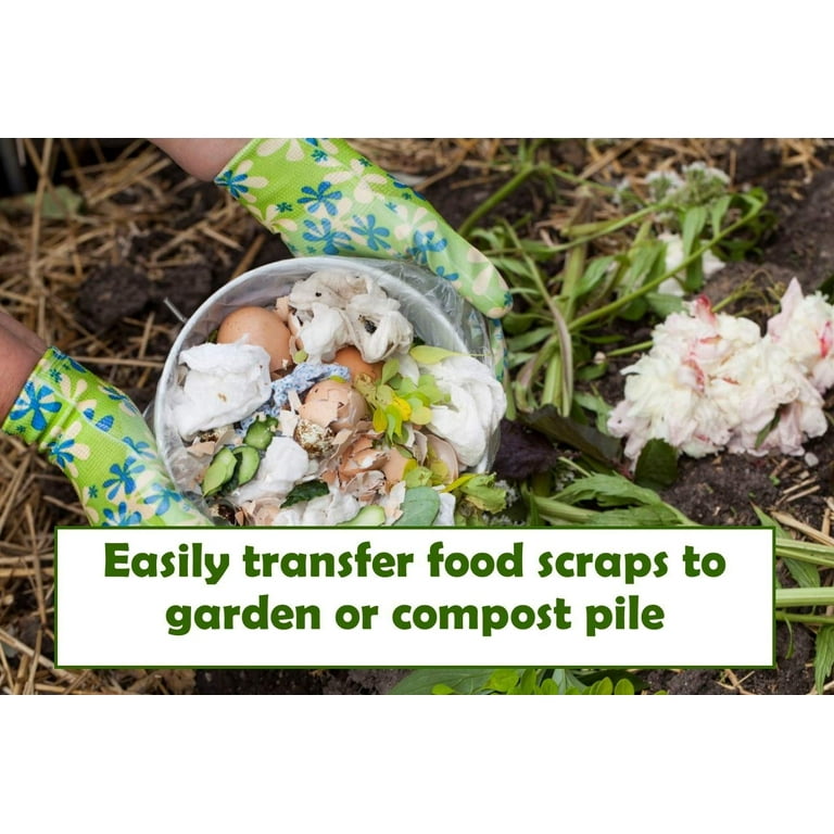 Lucky Family Green Compost Bags for Kitchen Countertop Bin 1.3 up to 1 –  LUCKY FAMILY GREEN