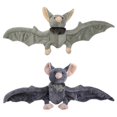 thumbnail image 2 of 30cm Medium Size Stuffed Plush Pillow Simulation Bat for Doll with Open Wing for Home Decor Party Birthday Valentine, 2 of 2