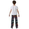 thumbnail image 4 of FORMRS Boys Pajama Pants with Pockets Size 11-12Y Kids Lounge Sleep Bottoms, Black Astronaut, 4 of 8