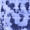 thumbnail image 1 of Ahgly Company Machine Washable Indoor Square Abstract Blue Modern Area Rugs, 4' Square, 1 of 4
